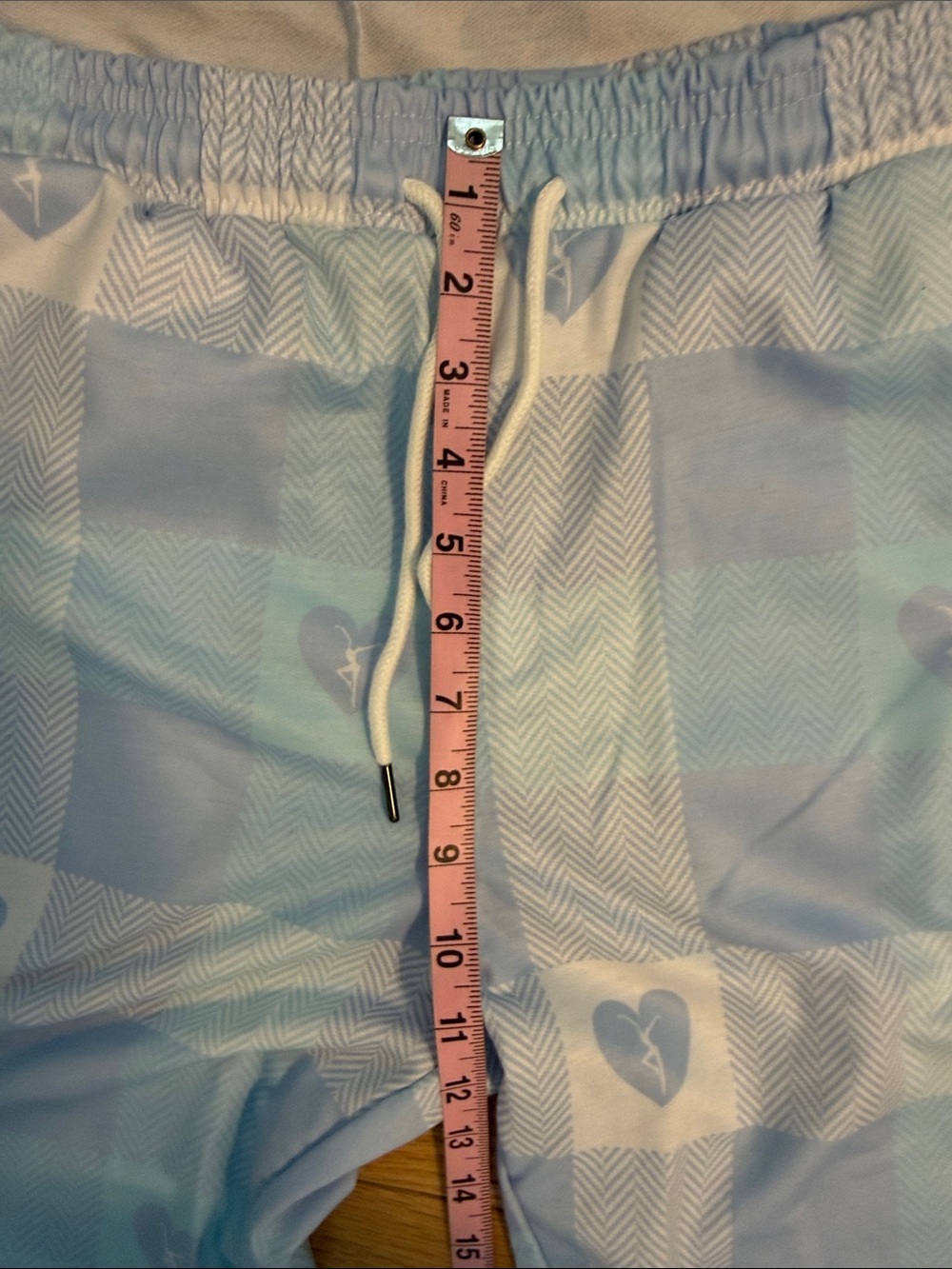 Dave Matthews Band- Women’s Light Blue Plaid Heart Firedancer Pajama Set - Picture 3 of 13